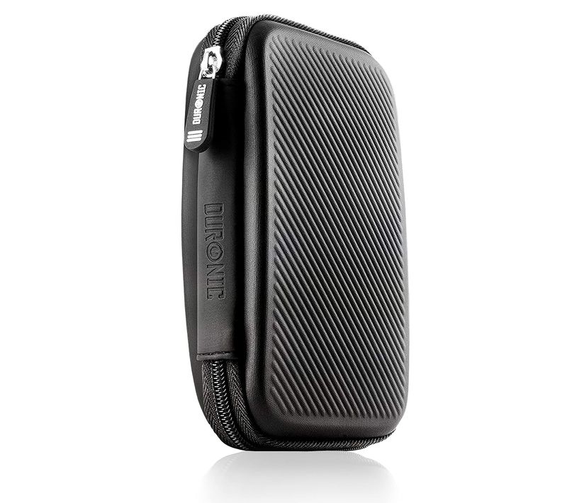 Hdc2 Bk Etui De Protection Semi Rigide Pour Disque Dur, Gps, Batterie Portable - Noir - 11 X 15 Cm