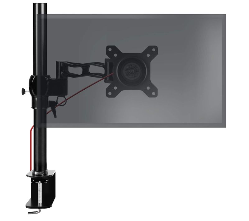 Dm351x2 Support Écran PC Pour Bureau à Pince - Hauteur Ajustable - Vesa 75/100 - 1 Extension