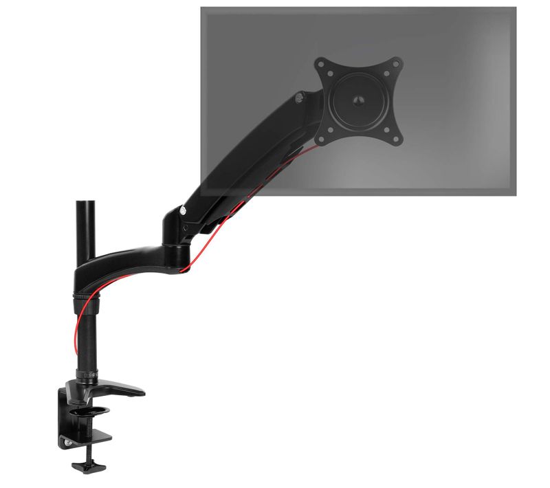 Dm551x2 Support écran Pour Bureau À Pince - Mécanisme À Ressort - Vesa 75/100 - 1 Extension
