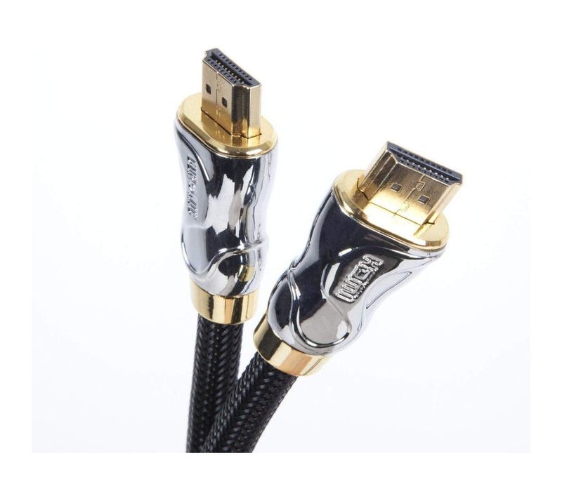 Hdc04 1,5 M Câble HDMI Dernière Génération - Tête En Métal, Connecteurs En Plaqué Or 24k - Ethernet