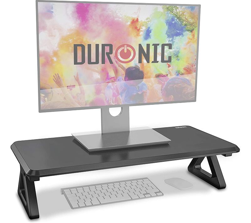 Rehausseur D'écran Dm06-1 Support Pour écran PC Ordinateur Portable 62 X 30 Cm Hauteur De 15 Cm