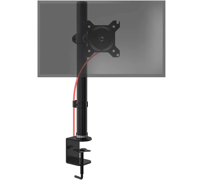 Dm151x1 Support écran Pour Bureau À Pince - Hauteur Ajustable - Inclinable - Vesa 75/100