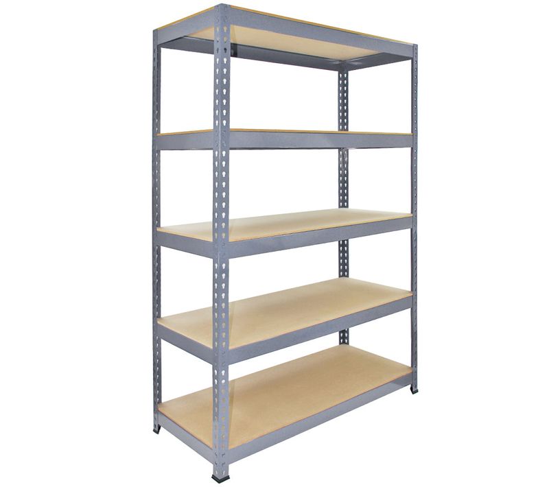 Monster Racking - 3 Rayonnages Q-rax Gris 120cm X 50cm X 182cm