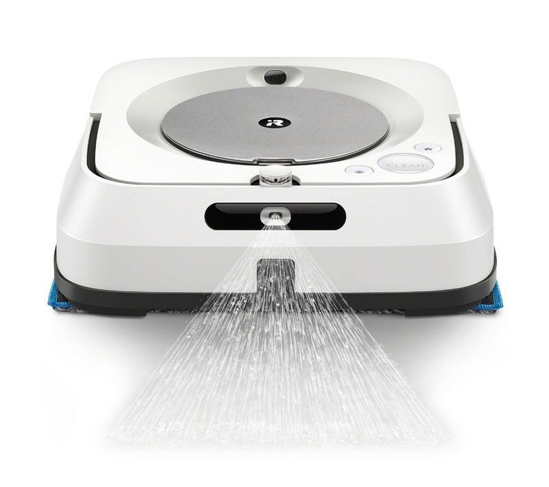 Robot laveur de sol Braava Jet M6 connecté au WiFi