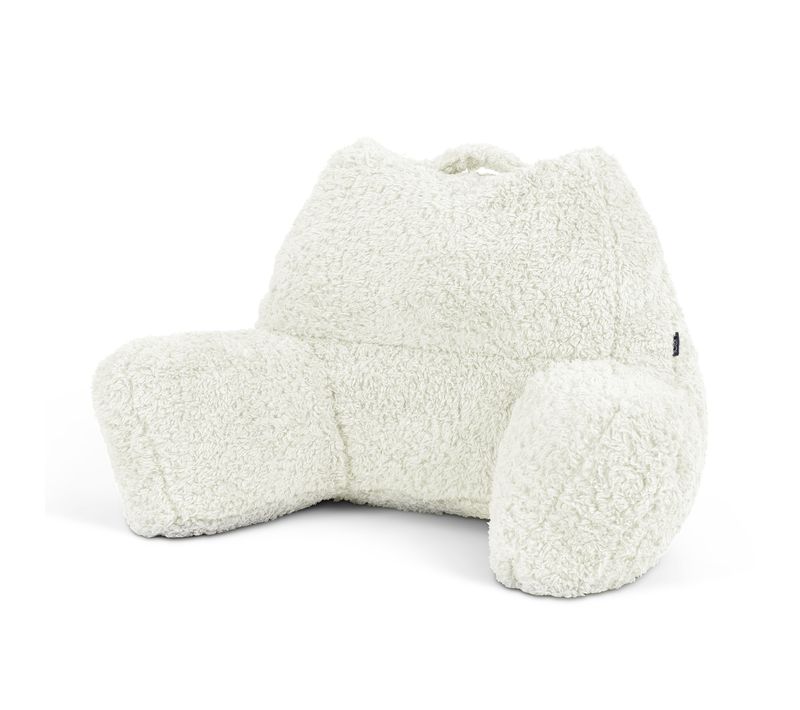 Coussin De Soutien Teddy, Molleton Doux Crème 74 X 63cm