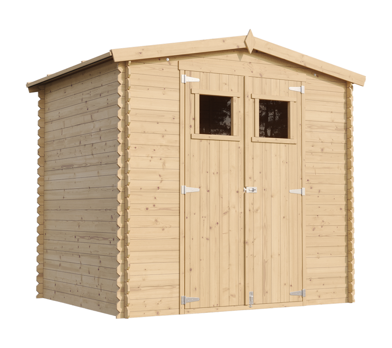 M369 - Abri De Jardin En Bois 4,33 M2 - 236 X 226 X H218 Cm - Abri De Jardin Sans Plancher