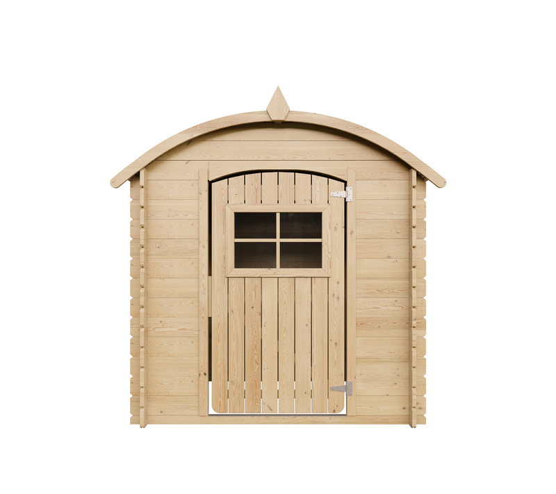 Maison En Bois Pour Enfants Sans Plancher - M505-1 -  112x146xh145cm/1.1m2