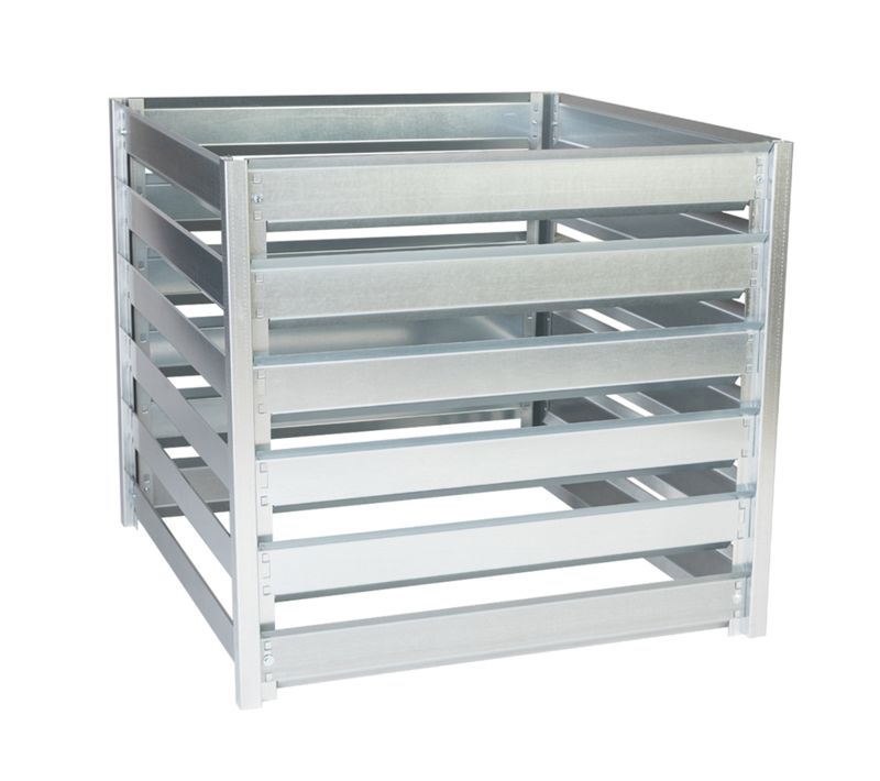 Composteur De Jardin - M800 - Bac à Compost 91 X 91 X H85 Cm / 704l