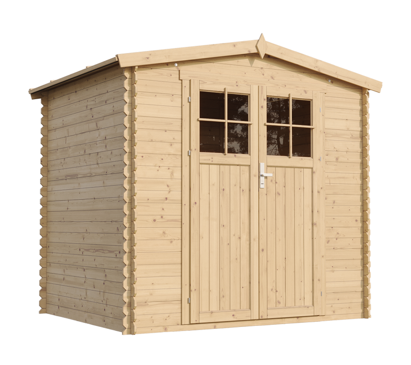 M369f - Abri De Jardin En Bois 4,33 M2 - 236 X 226 X H218 Cm - Abri De Jardin Sans Plancher