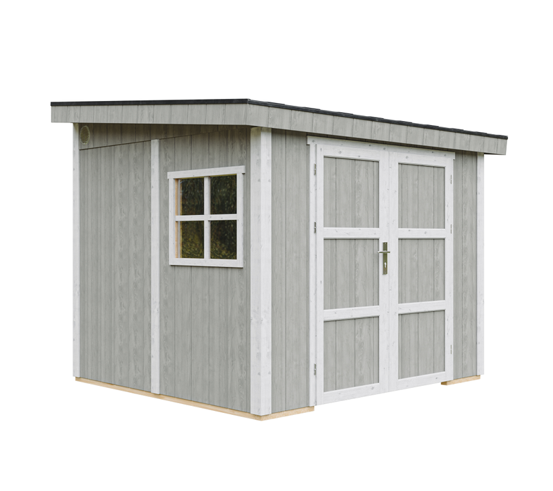 M938b-tundra Grey Abri De Jardin Qualité Premium 5,9 M² - H231x248x294 Cm