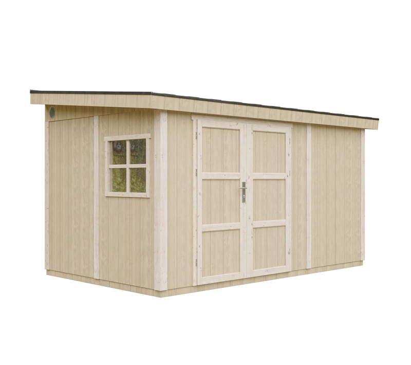 M939 Abri De Jardin Qualité Premium 8,68 M² - H231x248x412 Cm