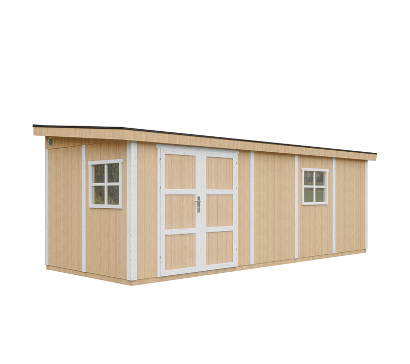 M941-harvest Honey Abri De Jardin Qualité Premium 14,30 M² - H231x248x648 Cm