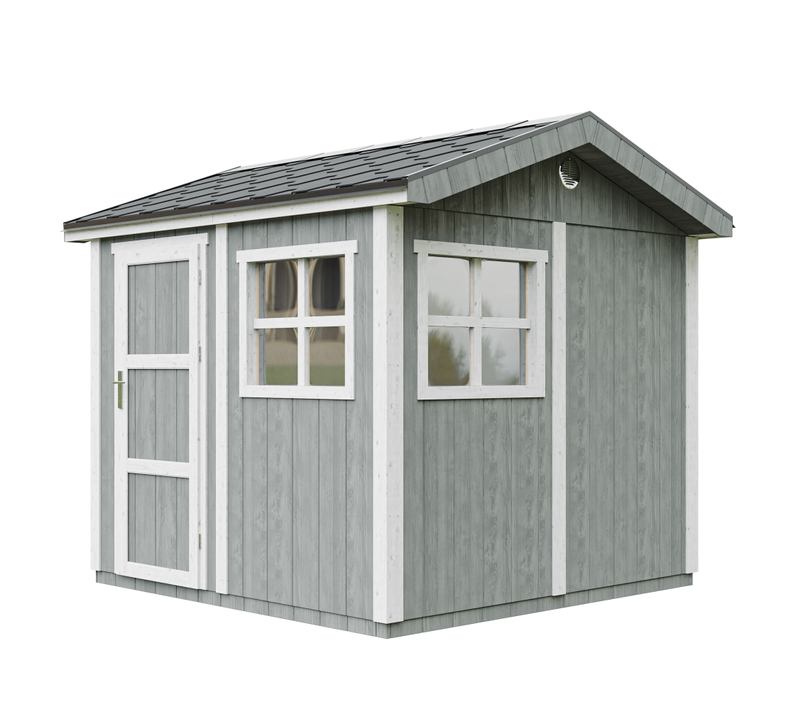 M913-cavern Steel Abri De Jardin Qualité Premium 5,9 M² - H252x250x294 Cm