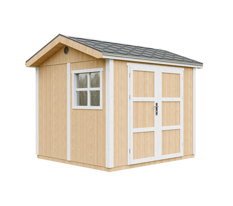 M913a-harvest Honey Abri De Jardin Qualité Premium 5,9 M² - H252x250x294 Cm