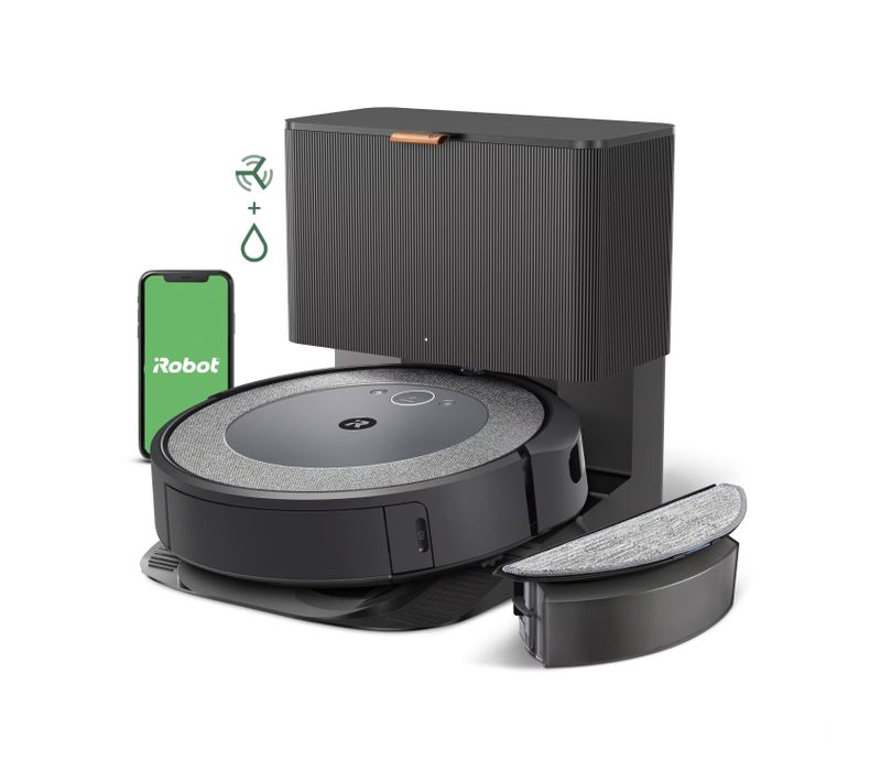 Aspirateur Robot Laveur Irobot I5578 Roomba Combo®