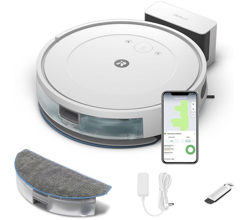 Aspirateur/laveur Robot Connecté - Y011240