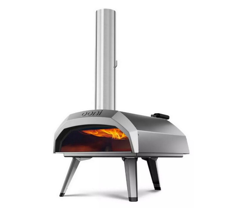 Four à Pizza Ooni Karu 12 Portable Inox Bois Charbon 500°C en 15 min