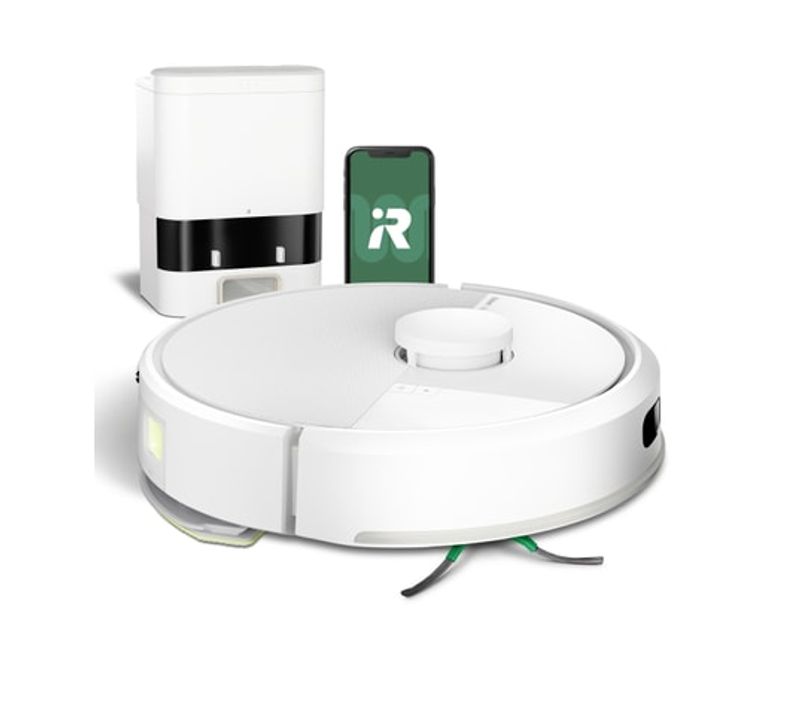 Aspirateur Robot Laveur -  Roomba 105 Combo + Autoempty - 2h - 7000 Pa - 400 Ml - Blanc