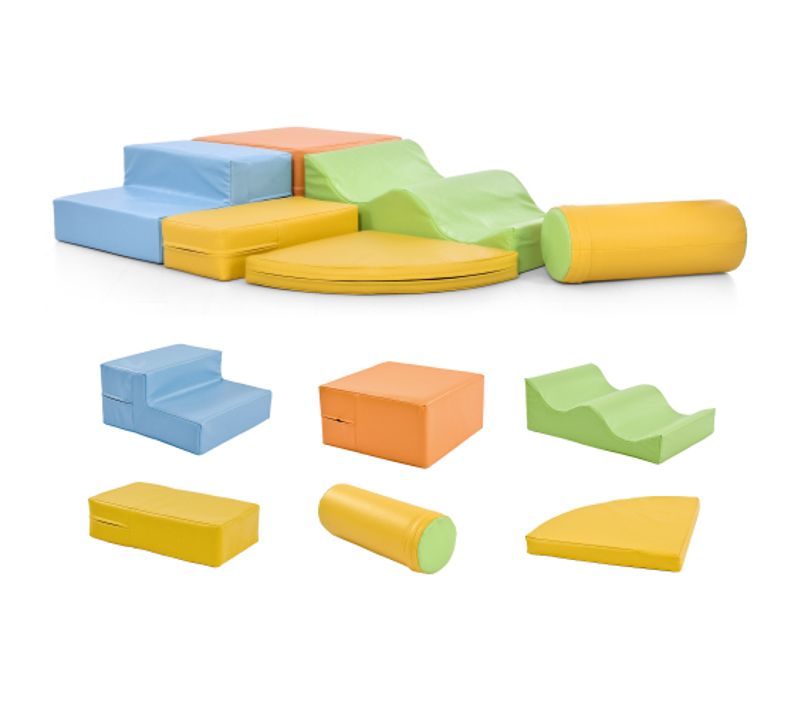 Blocs De Construction Géants-pour Jouer Et Grimper-pu-jeux Créatifs-parcours Motricité Bébé