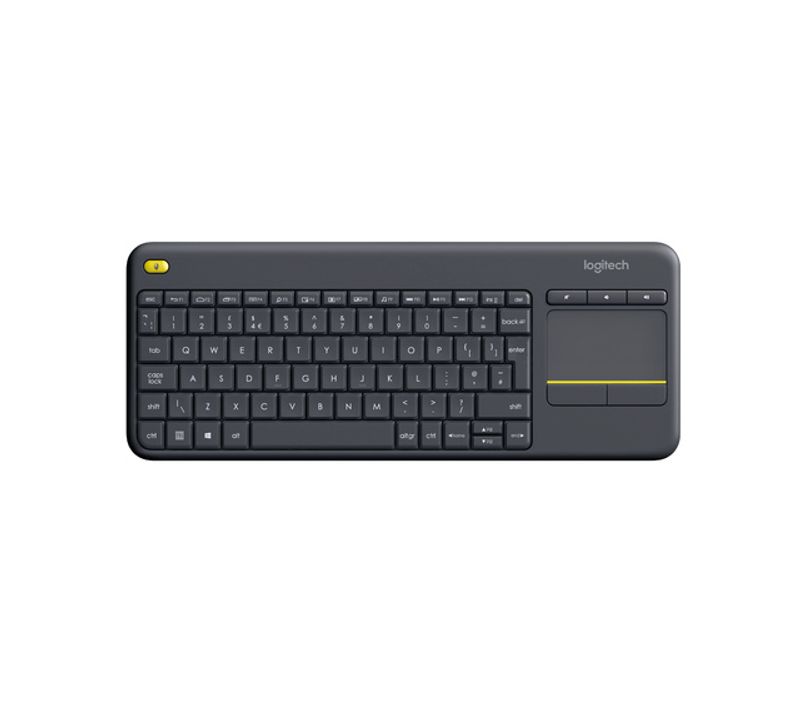 Clavier K400 Plus Clavier Rf Sans Fil Qwerty Anglais Britannique Noir