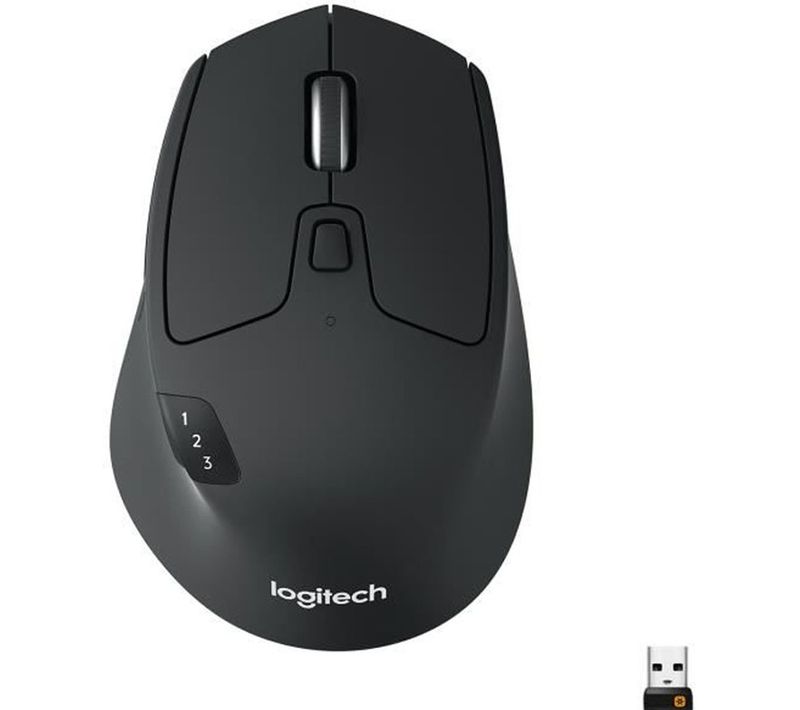 Souris - Sans Fil - M720 Triathlon - Noir