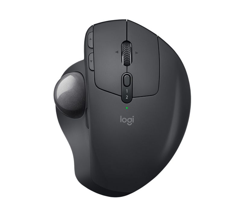Souris Mx Ergo Souris Droitier Rf Sans Fil + Bluetooth Trackball 440 Dpi