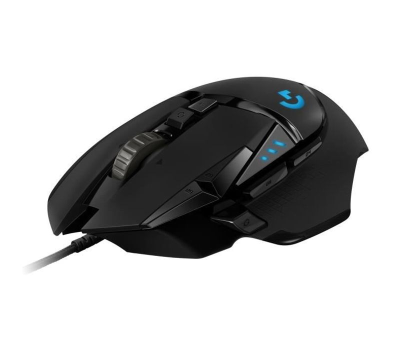 Souris Gamer - Filaire - G502 Hero - Noir