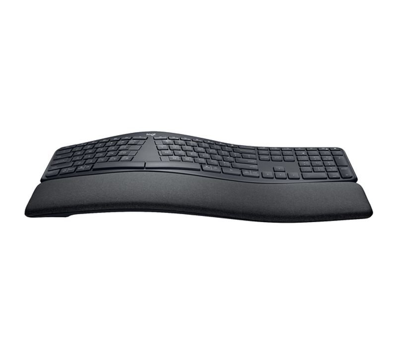 Clavier Ergo K860 Clavier Rf Sans Fil + Bluetooth Suisse Noir