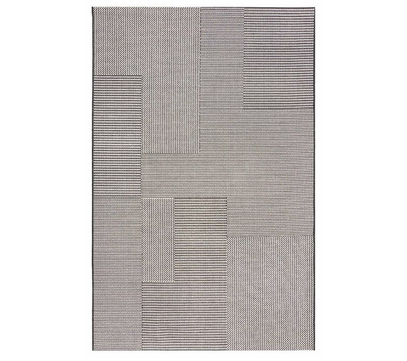 Tapis Moderne Beso En Polypropylène - Noir - 60x230 Cm