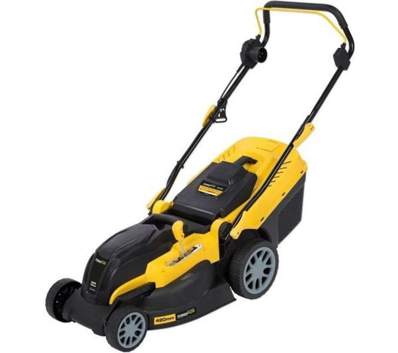Tondeuse À Gazon Électrique Powxg6281 2000w Largeur Decoupe 42 Cm Mulching