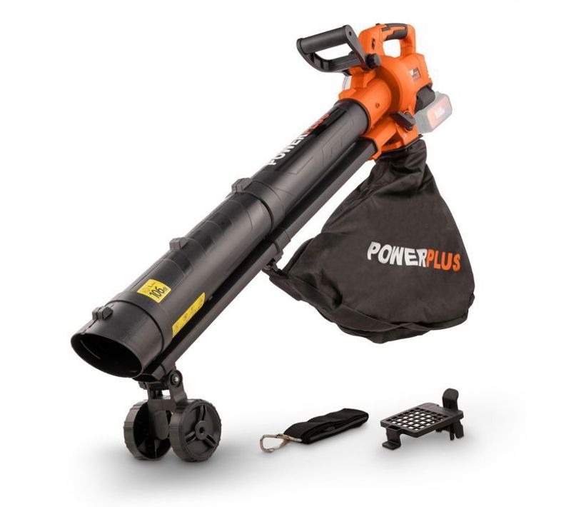Souffleur De Feuilles 3-en-1 à Batterie Powdpg75270 - 40 V - 210 Km/h - Sans Batterie Ni Chargeur