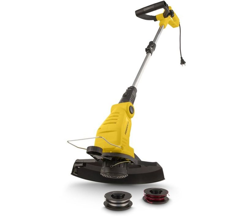 Coupe-bordures Électrique Powxg30031 - 450 W, 300 Mm, Manche Télescopique