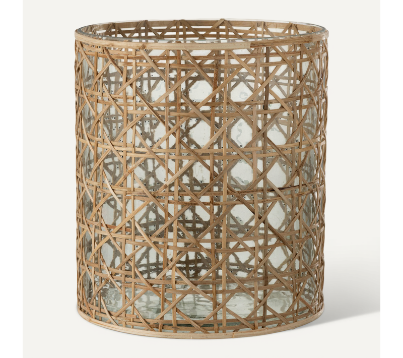 Photophore Design "candice" 23cm Naturel
