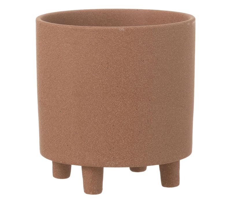 Cache-pot En Céramique "thibault" 21cm Marron