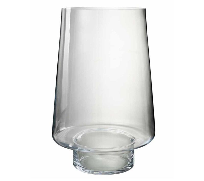 Photophore Design En Verre "oli" 56cm Transparent