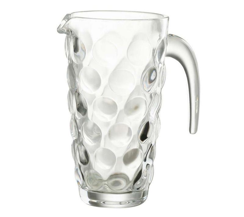 Carafe Design En Verre "loupe" 1l Transparent