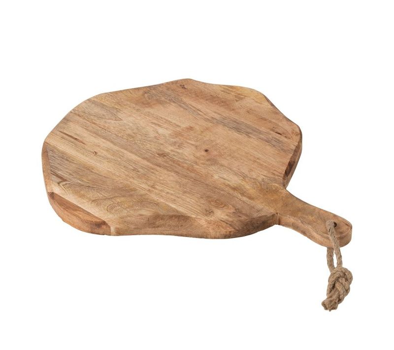 Planche à Découper Ronde "bois" 52cm Naturel