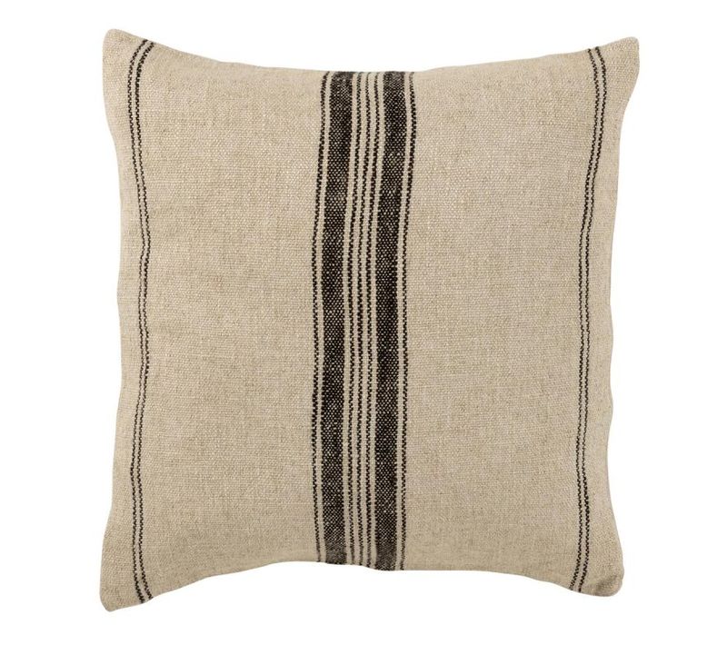 Coussin Déco Lignes "paolo" 45x45cm Naturel