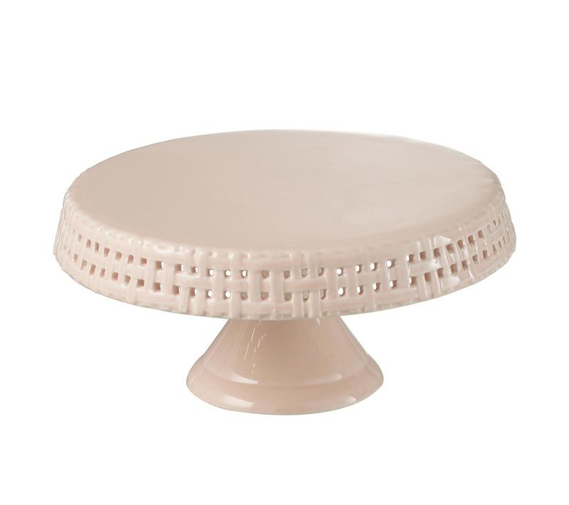Plat à Tarte En Céramique "vercer" 25cm Rose