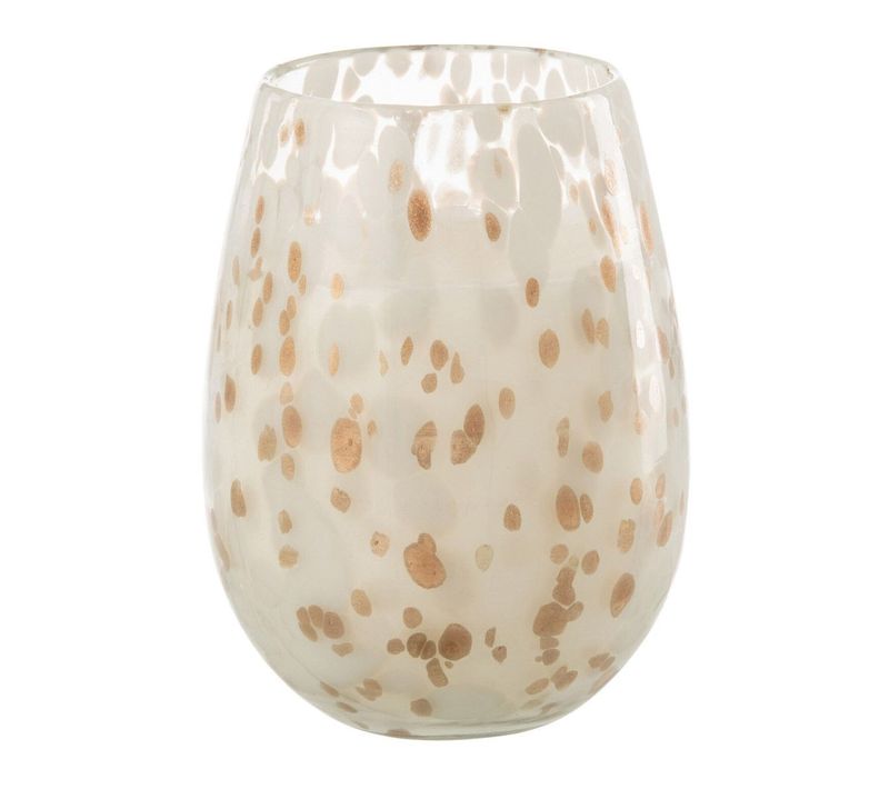 Bougie Parfumée "laura" 22cm Osmanthus et Suede