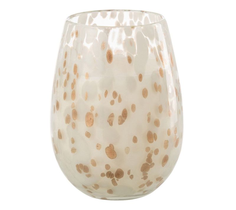 Bougie Parfumée "laura" 32cm Osmanthus et Suede