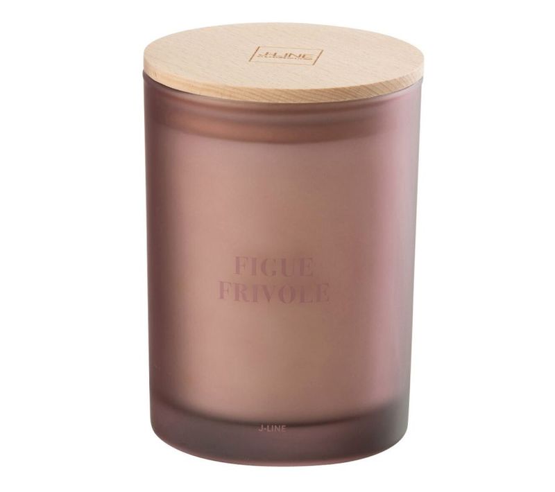 Bougie Parfumée "accords Essentiels" 12cm Figue Frivole