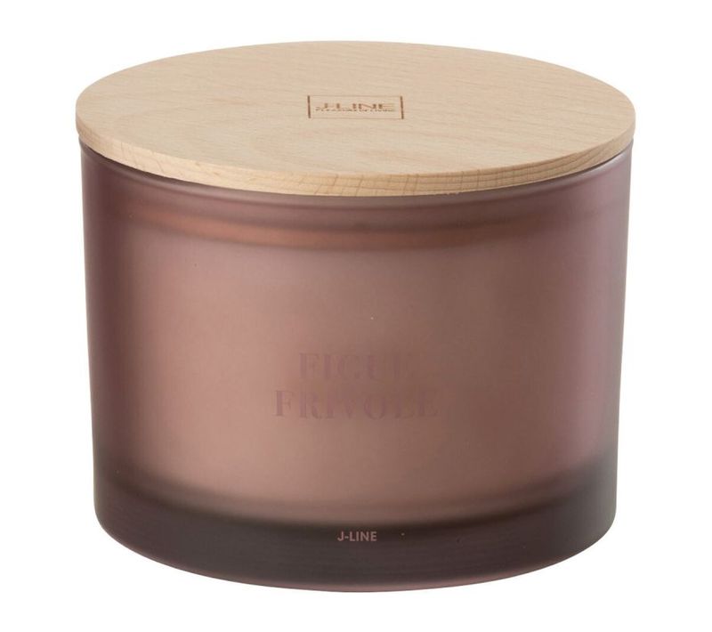 Bougie Parfumée "accords Essentiels" 10cm Figue Frivole