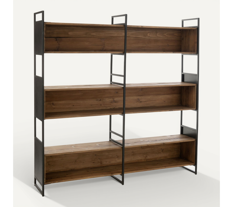 étagère En Bois "stanley" 200cm Naturel