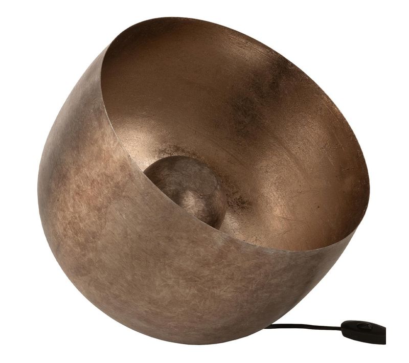 Lampe à Poser Design "saloon" 35cm Doré