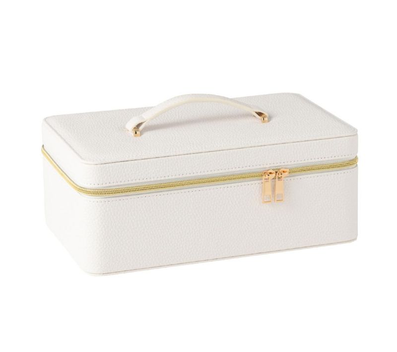 Boîte Pour Cosmétiques "ericka" 30cm Blanc