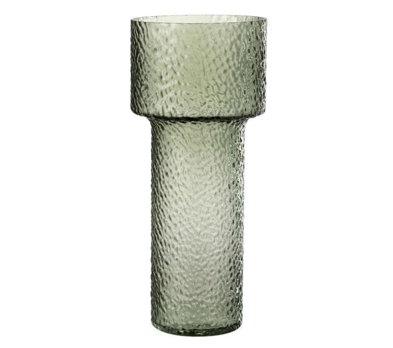 Vase Design En Verre "betty" 45cm Vert
