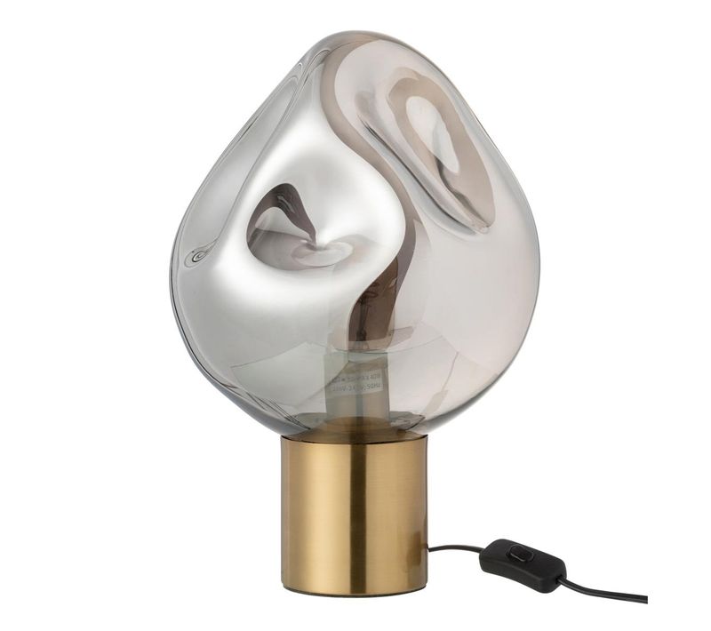 Lampe À Poser Design "kerri" 38cm Gris
