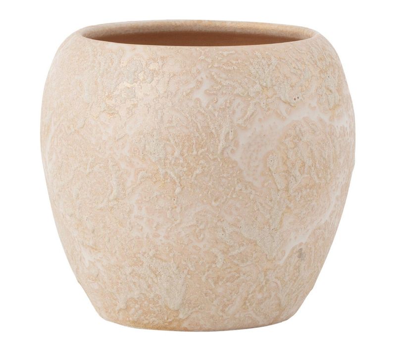 Pot En Terre Cuite "amphore" 24cm Rose