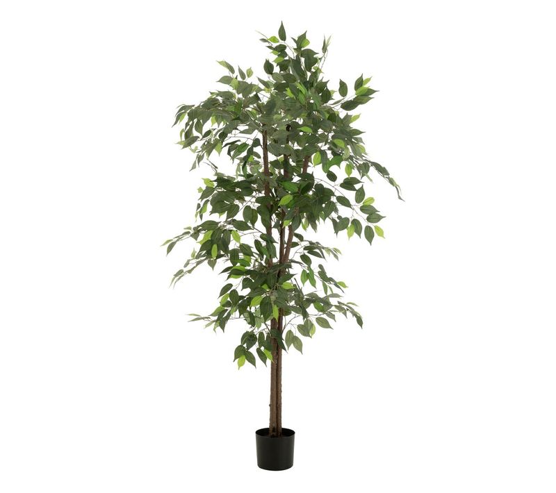 Plante Artificielle En Pot "ficus" 180cm Vert